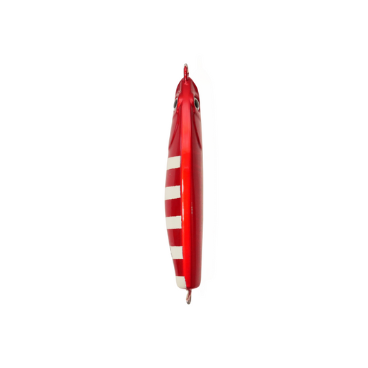 Tungsten Tiger Red Glow Stripes Tuna Jig 350g image 1