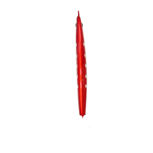 Moon Drop Tungsten Jig Red Glow Dots 250g image 1
