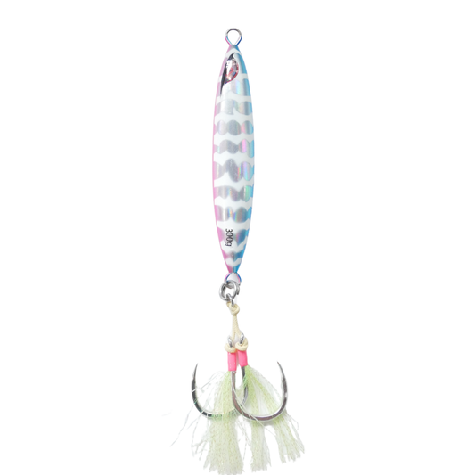 Hao2Fish Torpedo 300g lead tuna jig, front view