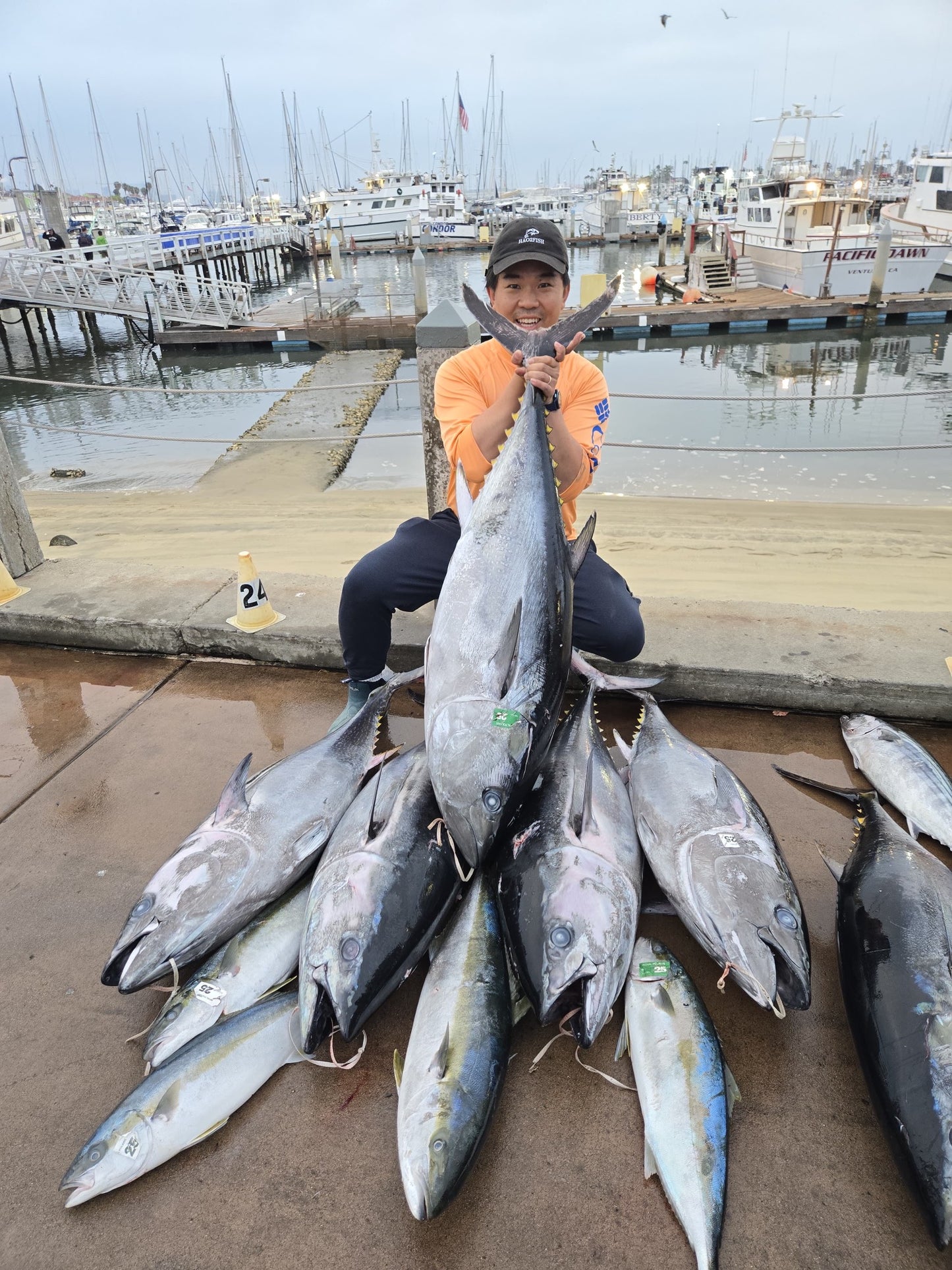 Tungsten Tiger Red Glow Stripes Tuna Jig 350g image 7