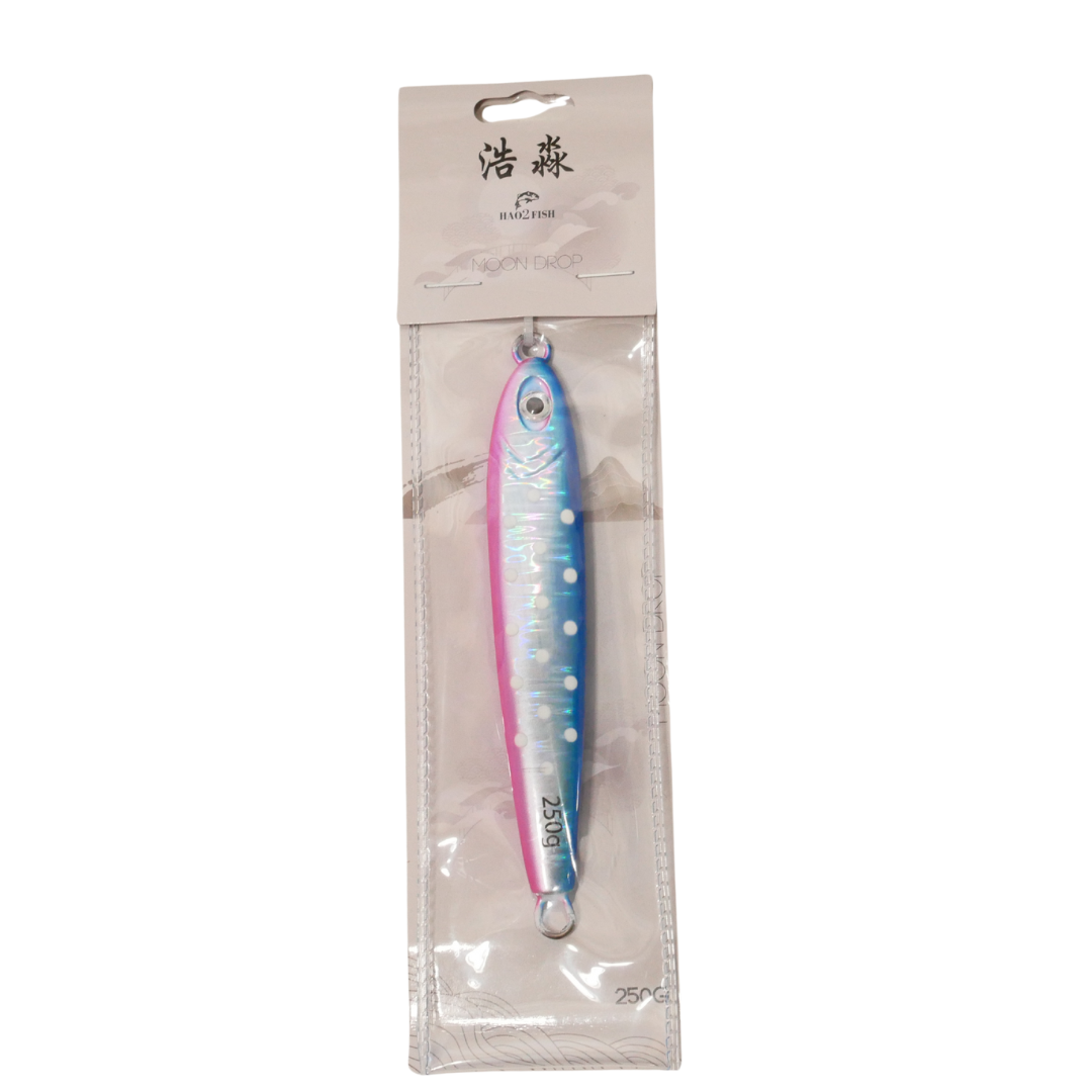 Moon Drop Tungsten Jig Blue Pink Cotton Candy "Katy Perry" 250g image 2