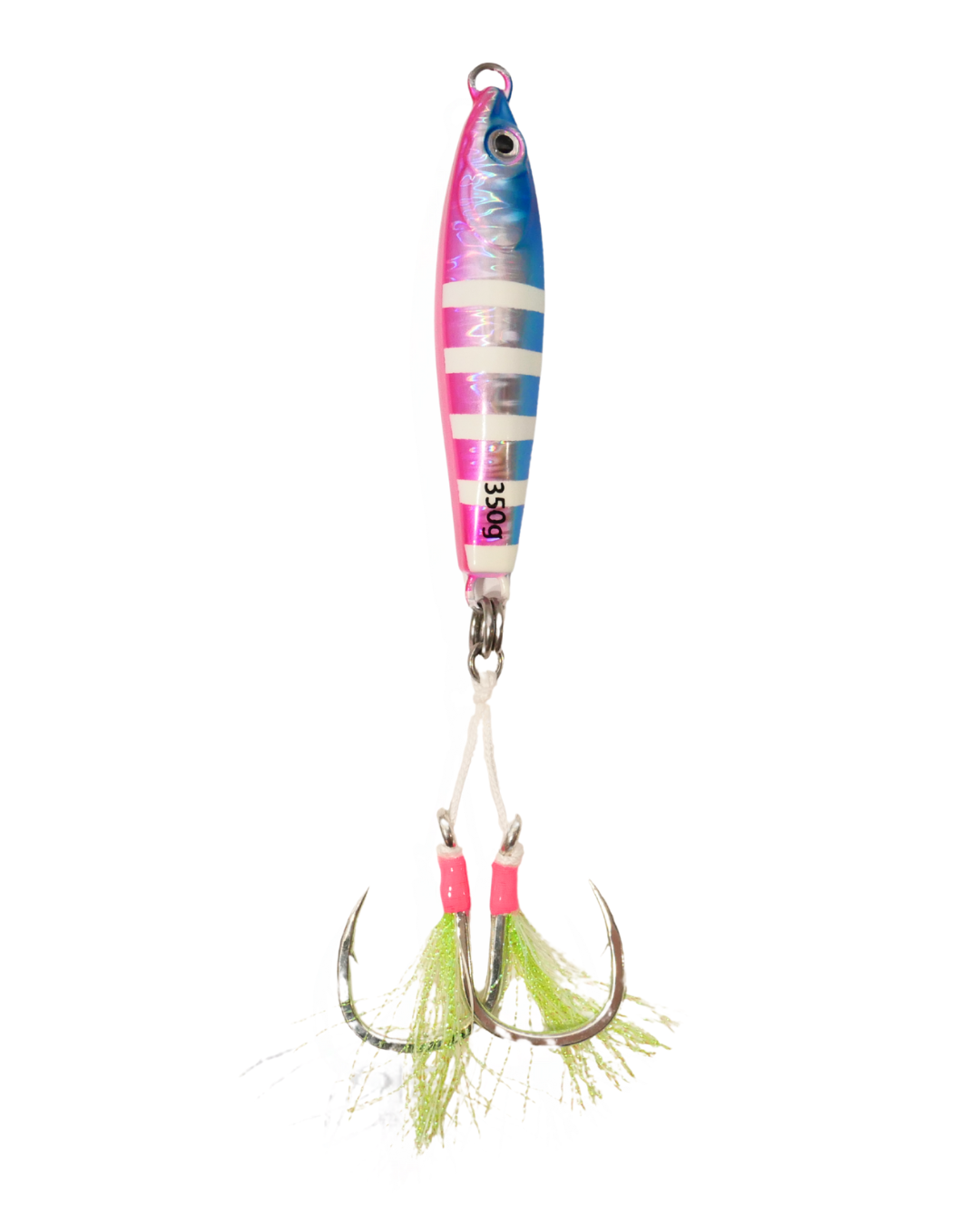 Tungsten Tiger Blue Pink Cotton Candy "Katy Perry" Tuna Jig 350g image 0