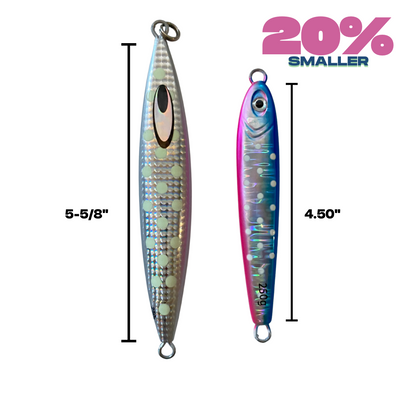 Moon Drop Tungsten Jig Blue Pink Cotton Candy "Katy Perry" 250g image 3